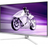 Monitor Gaming Philips Evnia 32M2N8900 31.5"/ 4K/ 0.03ms/ 240Hz/ OLED/ Multimedia/ Regulable en altura/ Blanco