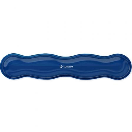 Reposamuñecas Subblim Ergo Cristal Flex/ Azul Oscuro