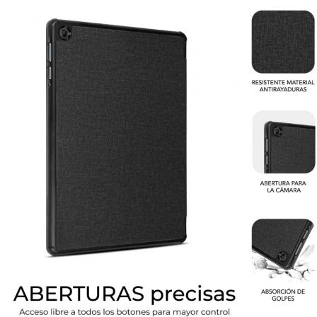 Funda Subblim Shock Case Lenovo Tab 2025 10,1"/ Negra