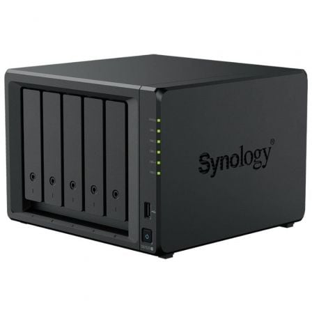 NAS Synology Diskstation DS1525+/ 5 Bahías 3.5"- 2.5"/ 8GB DDR4/ Formato Torre