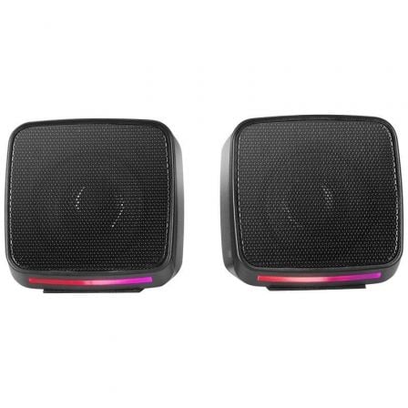 Altavoces Mars Gaming MS-PRO/ 10W/ 1.0/ Negros