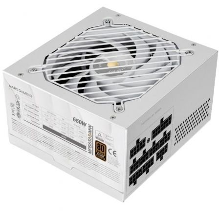 Fuente de Alimentación Mars Gaming MPB650SIM/ 650W/ Ventilador 12cm/ 80 Plus Bronze