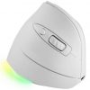 Ratón Gaming Vertical Inalámbrico Mars Gaming MM-SK/ Hasta 8400 DPI/ Blanco