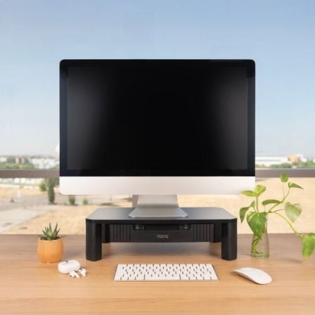 Soporte para Monitor TooQ TQMMPD02/ hasta 20kg