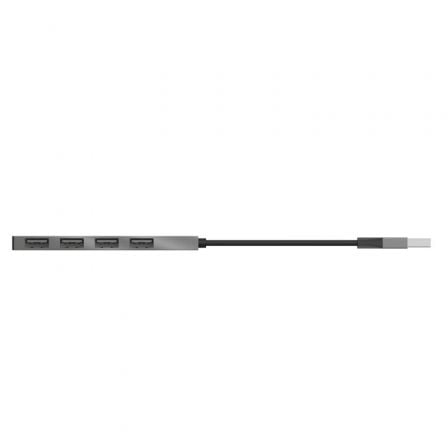 Hub USB 2.0 Trust Halyx/ 4xUSB