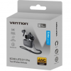 Auriculares Bluetooth Vention Echo Lite E11 Pro con estuche de carga/ Negros