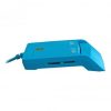 Lector de DNI y Tarjetas Woxter Combo PE26-146/ Azul/ USB 2.0/ Azul