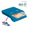 Lector de DNI y Tarjetas Woxter Combo PE26-146/ Azul/ USB 2.0/ Azul