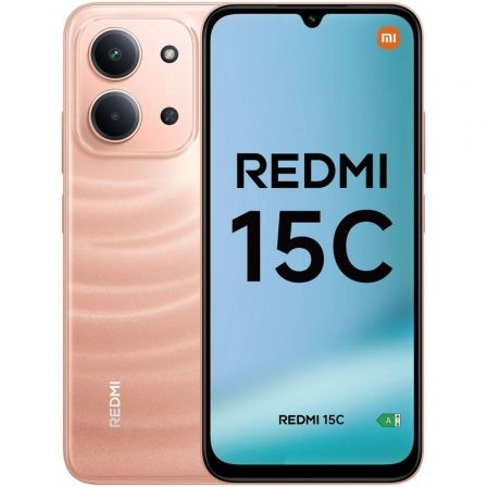 Smartphone Xiaomi Redmi 15C 4GB/ 256GB/ 6.9"/ Naranja