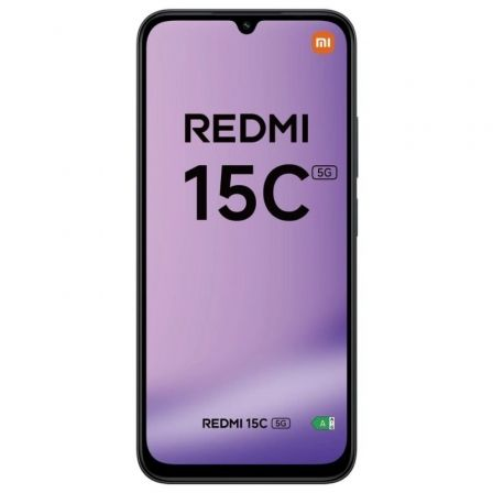 Smartphone Xiaomi Redmi 15C 4GB/ 256GB/ 6.9"/ 5G/ Negro
