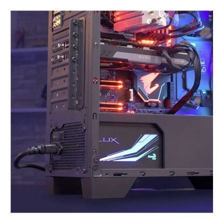 Fuente de alimentación aerocool lux rgb 550m/ 550w/ ventilador 12cm/ 80 plus bronze