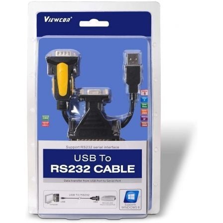 art_ais-adp-a104-0039_3 Cable conversor impresora aisens a104-0039/ usb macho - db9 macho/ 1.8m/ negro