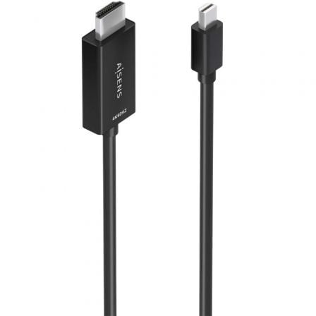 art_ais-adp-a125-0887_1 Cable conversor aisens a125-0887/ mini displayport macho - hdmi 4k macho/ 1.5m/ negro