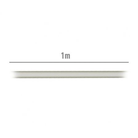 Cable USB 2.0 Impresora Aisens A101-0001/ USB Tipo-B Macho - USB Macho/ 1m/ Beige