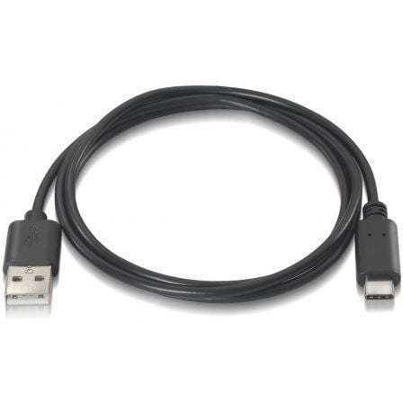 art_ais-cab-a107-0051_2 Cable usb 2.0 tipo-c aisens a107-0051/ usb tipo-c macho - usb macho/ 480mbps/ 1m/ negro