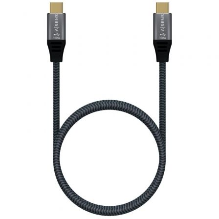 art_ais-cab-a107-0629_3 Cable usb 2.0 tipo-c aisens a107-0629 5a 100w/ usb tipo-c macho - usb tipo-c macho/ hasta 100w/ 480mbps/ 2m/ gris