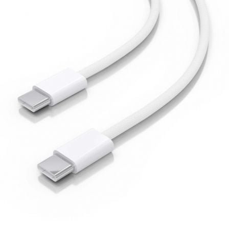 Cable usb 2.0 tipo-c aisens a107-0856/ usb tipo-c macho - usb tipo-c macho/ hasta 60w/ 480mbps/ 2m/ blanco