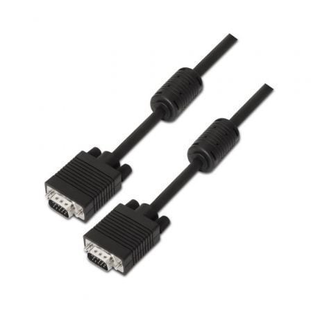 art_ais-cab-a113-0071_1 Cable svga aisens a113-0071/ vga macho - vga macho/ hasta 3w/ 10mbps/ 1.8m/ negro