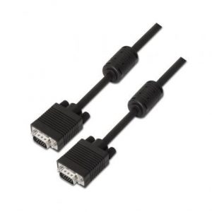 art_ais-cab-a113-0075_1 Cable svga aisens a113-0075/ vga macho - vga macho/ hasta 3w/ 10mbps/ 15m/ negro