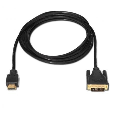 Cable hdmi aisens a117-0090/ dvi macho - hdmi macho/ 1.8m/ negro