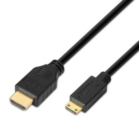 art_ais-cab-a119-0114_1 Cable hdmi aisens a119-0114/ hdmi macho - mini hdmi macho/ hasta 10w/ 720mbps/ 1.8m/ negro