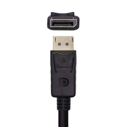 Cable conversor aisens a125-0461/ displayport macho - hdmi macho/ hasta 5w/ 2300mbps/ 5m/ negro