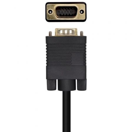Cable conversor aisens a125-0462/ displayport macho - vga macho/ hasta 5w/ 2300mbps/ 3m/ negro