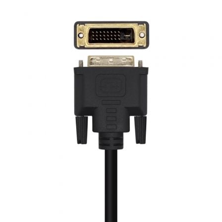 Cable conversor aisens a125-0463/ displayport macho - dvi macho/ hasta 5w/ 2300mbps/ 3m/ negro