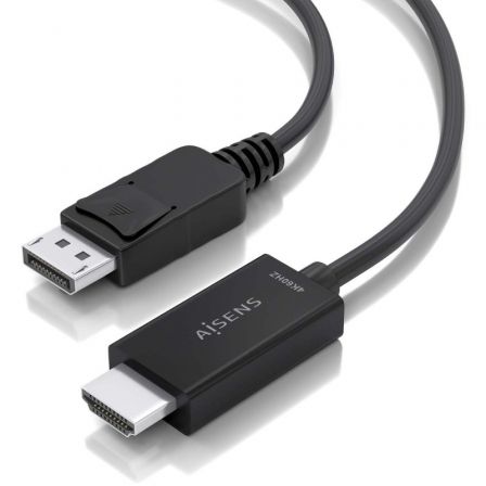 art_ais-cab-a125-0892_3 Cable conversor aisens a125-0892/ displayport macho - hdmi 4k macho/ 1m/ negro
