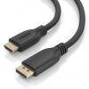 Cable conversor aisens a125-0920/ displayport macho - hdmi 4k macho/ 5m/ negro