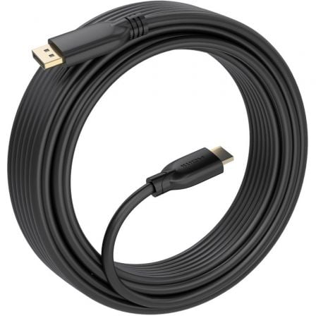 Cable conversor aisens a125-0921/ displayport macho - hdmi 4k macho/ 7m/ negro
