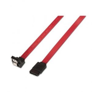 Cable sata aisens a130-0156/ sata hembra - sata hembra/ hasta 0.1w/ 768mbps/ 50cm/ rojo