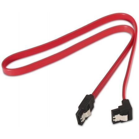 Cable sata aisens a130-0156/ sata hembra - sata hembra/ hasta 0.1w/ 768mbps/ 50cm/ rojo