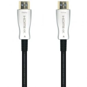 Cable hdmi 2.0 aoc 4k aisens a148-0380/ hdmi macho - hdmi macho/ 50m/ negro