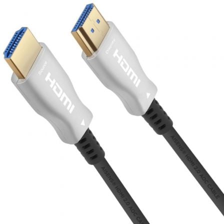 Cable hdmi 2.0 aoc 4k aisens a148-0380/ hdmi macho - hdmi macho/ 50m/ negro