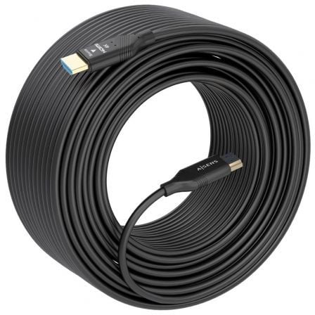 art_ais-cab-a148-0930_2 Cable hdmi 2.0 aoc 4k aisens a148-0930/ hdmi macho - hdmi macho/ 20m/ negro