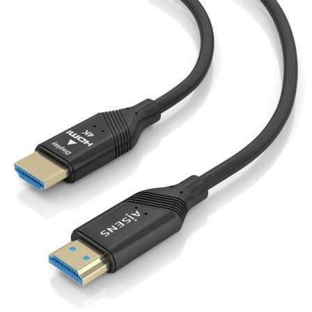 Cable hdmi 2.0 aoc 4k aisens a148-0931/ hdmi macho - hdmi macho/ 25m/ negro