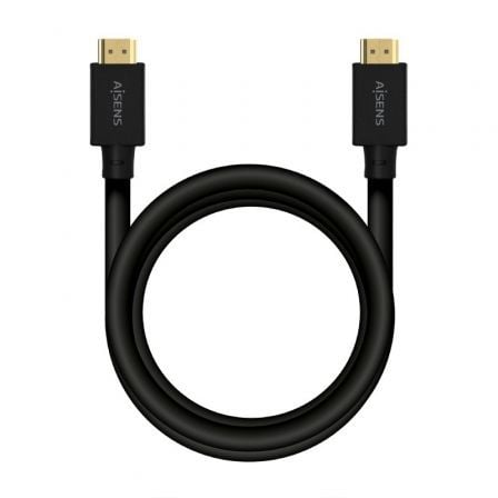 Cable hdmi 2.1 8k aisens a150-0680/ hdmi macho - hdmi macho/ 5m/ certificado/ negro