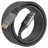 Cable hdmi 2.1 8k aisens a150-0876/ hdmi macho - hdmi macho/ 5m/ gris y negro