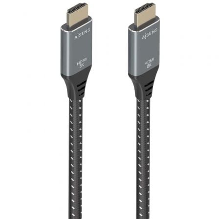 art_ais-cab-a150-0877_1 Cable hdmi 2.1 8k aisens a150-0877/ hdmi macho - hdmi macho/ 7m/ gris y negro