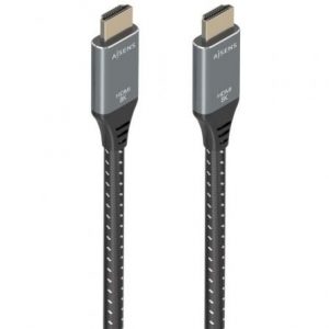 Cable hdmi 2.1 8k aisens a150-0878/ hdmi macho - hdmi macho/ 10m/ gris y negro