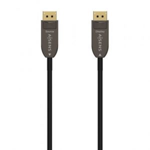 Cable displayport 1.4 aoc 8k aisens a155-0606/ displayport macho - displayport macho/ 10m/ negro
