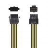 Cable de alimentación microprocesador aisens a131-0419/ molex -4+4 pin macho - molex 8 pin hembra/ 30cm