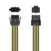 Cable de alimentación microprocesador aisens a131-0419/ molex -4+4 pin macho - molex 8 pin hembra/ 30cm