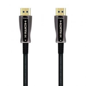 Cable hdmi 2.1 aoc 8k aisens a153-0524/ hdmi macho - hdmi macho/ 100m/ negro