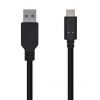 Cable usb 3.1 tipo-c aisens a107-0450/ usb tipo-c macho - usb macho/ 10gbps/ 1.5m/ negro