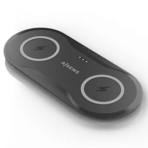 art_ais-car-asch-15w2wc060-bk_1 Base de carga inalámbrica aisens asch-15w2wc060-bk/ 15w/ negro