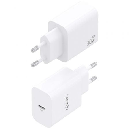 art_ais-carga-a110-0940_2 Cargador de pared gan aisens a110-0940/ 1xusb tipo-c/ 30w/ blanco
