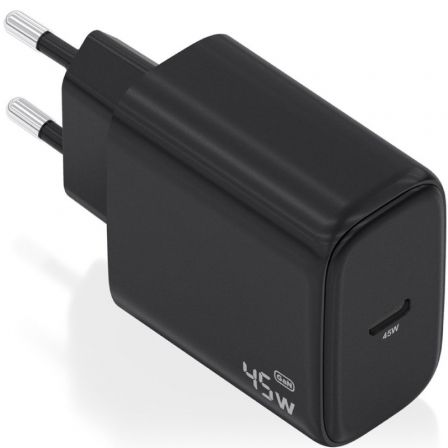 art_ais-carga-a110-0970_1 Cargador de pared gan aisens a110-0970/ 1xusb tipo-c/ 45w/ negro