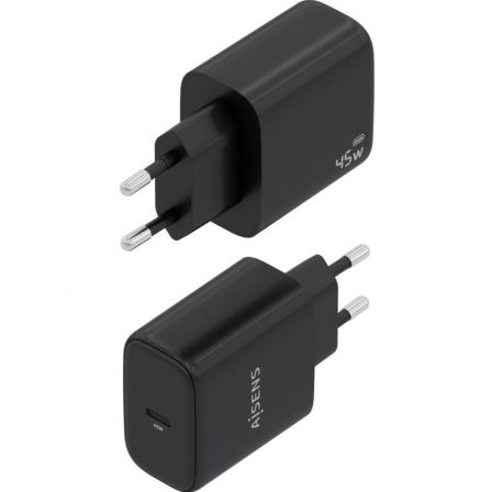 art_ais-carga-a110-0970_3 Cargador de pared gan aisens a110-0970/ 1xusb tipo-c/ 45w/ negro